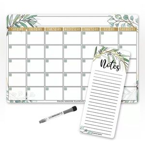 Magnetic Dry Erase Calendar